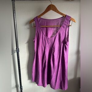 Eileen Fisher Purple Top